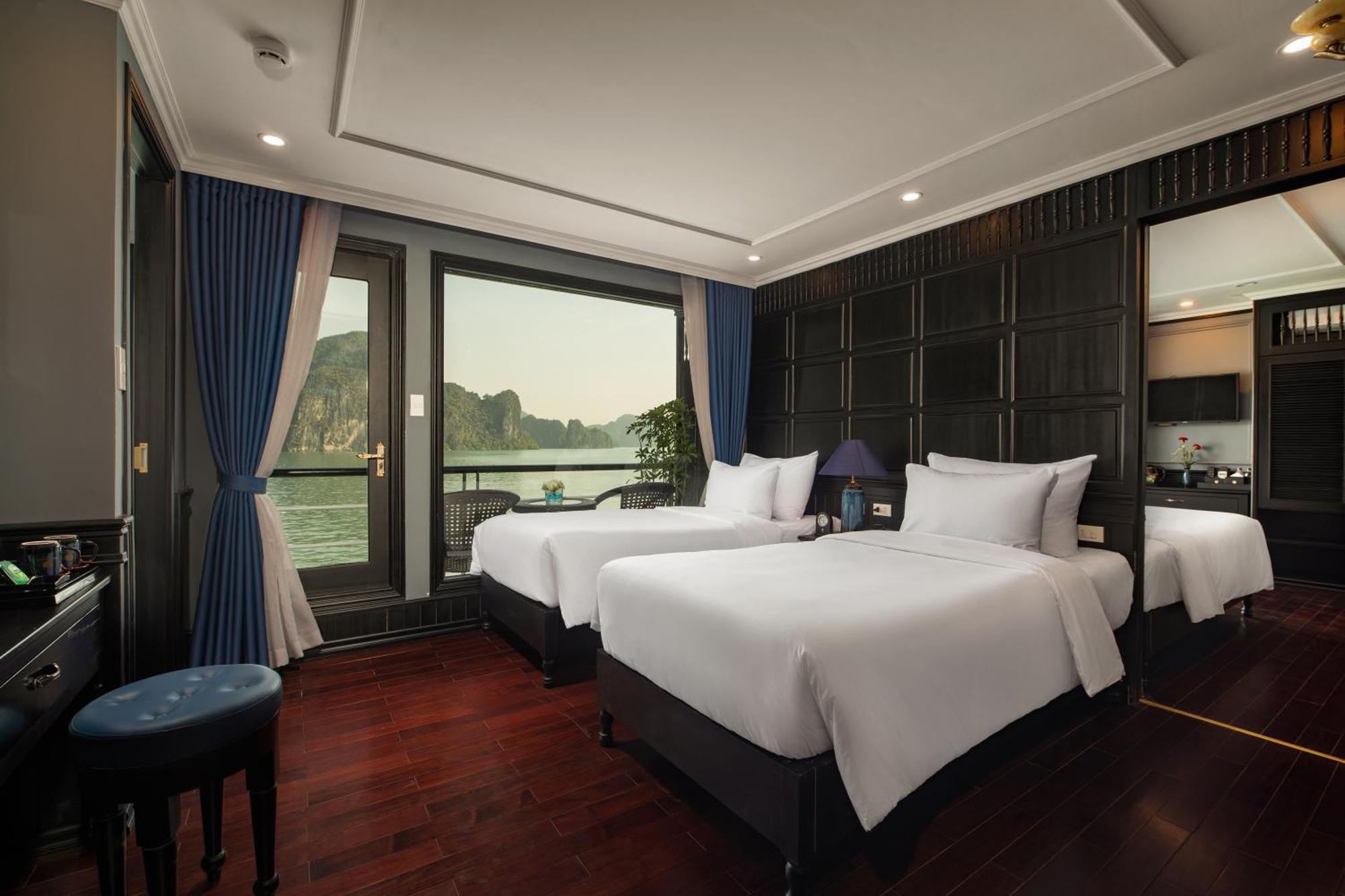 Rosy Cruises Hotel Hạ Long-öböl Szoba fotó
