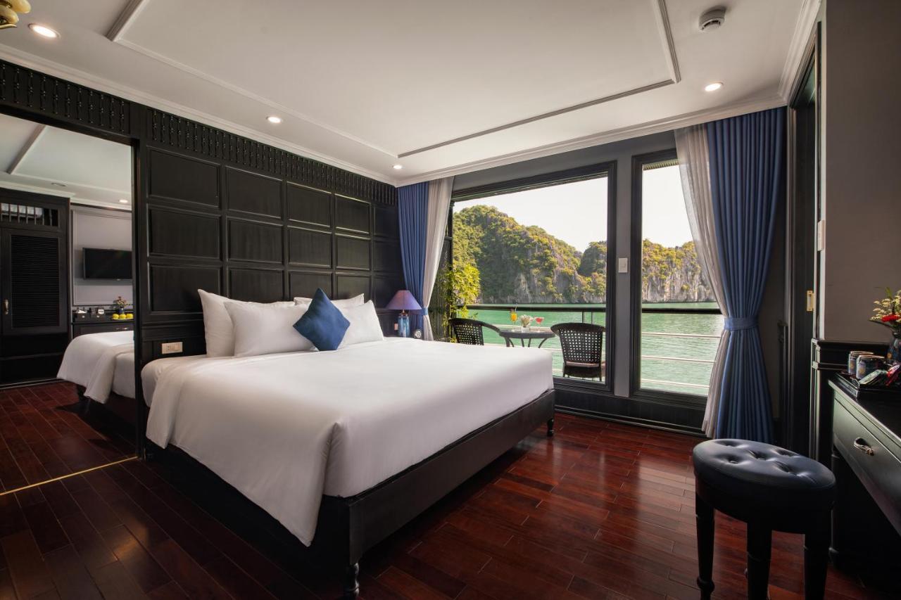 Rosy Cruises Hotel Hạ Long-öböl Szoba fotó